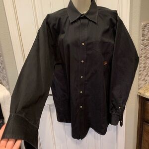Ariat Black Men’s Button Down
